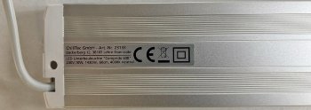 LED Unterbauleuchte "Comprido 600" / 230V,10W, 1430lm, 60cm,4200K neutralweiß