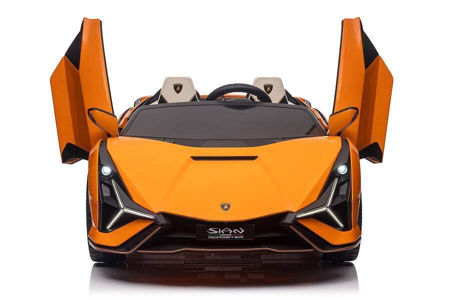 Kinderfahrzeug Lamborghini SIAN 2 Sitzer - orange