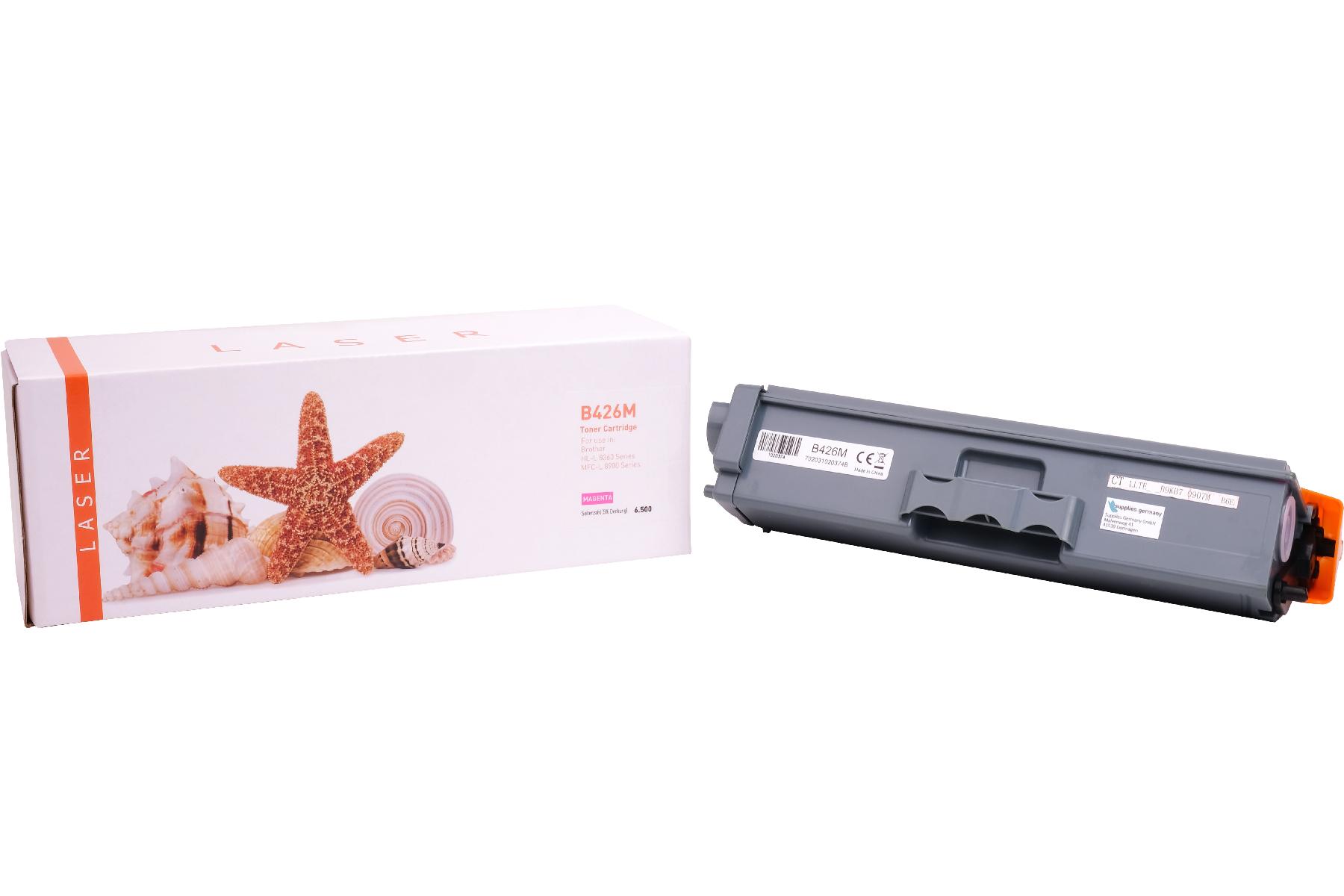 TN426M alternativ Toner Magenta für Brother / TN426M / 6.500 Seiten TN426M alternativ Toner Magenta für Brother / TN426M / 6.500 Seiten