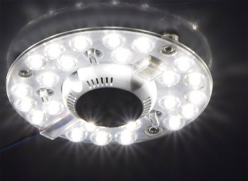 LED Umrüstmodul "UM24nw" für Leuchten / Ø180mm, 25W, 2700lm, 4000K, Magnethalter