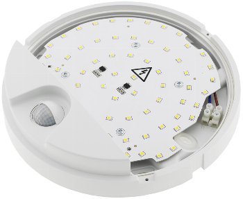 LED Wandleuchte "PAYAR" IP54, 4000K / 15W, 1570lm, 140° Bewegungsmelder