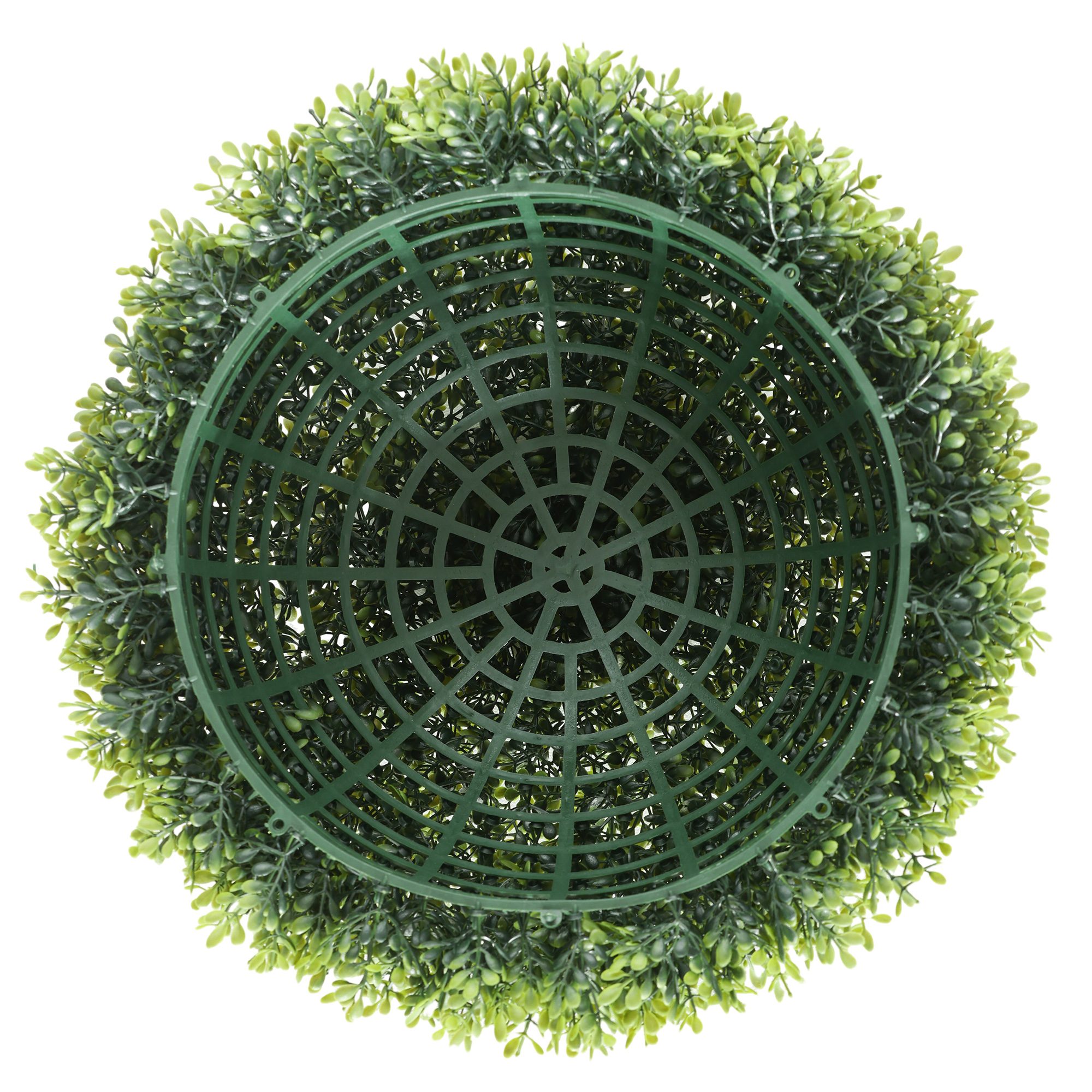 2er-Set Buchsbaumkugel, Künstliche Pflanzen, Zimmerpflanze mit UV-Schutz, Deko-Pflanze, für Indoor, Outdoor, Grün