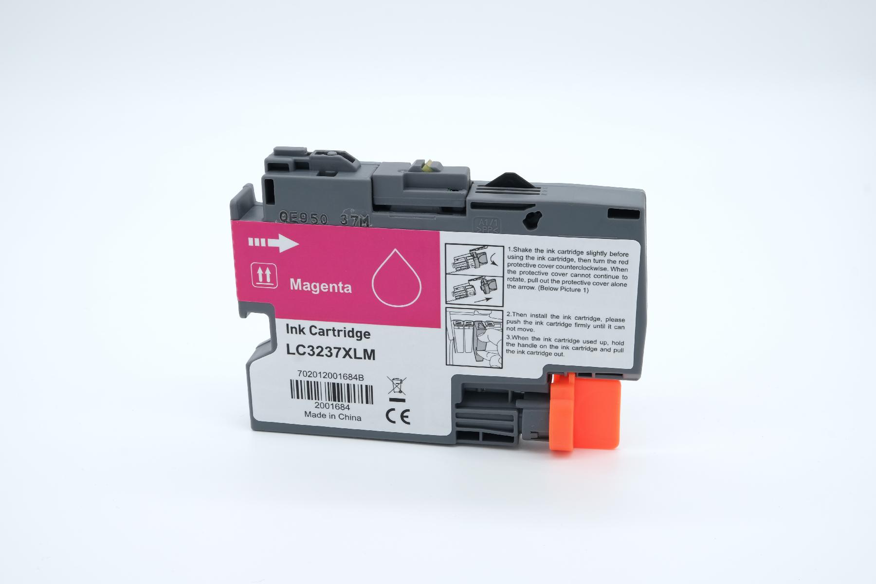 LC3237XLM alternativ Tinte Magenta für Brother / LC3237XLM / 19ml LC3237XLM alternativ Tinte Magenta für Brother / LC3237XLM / 19ml