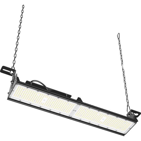 LED-Hallenstrahler ''HALLS LINE 2'', 150W, 23250lm, 4000K, 230V, schwarz