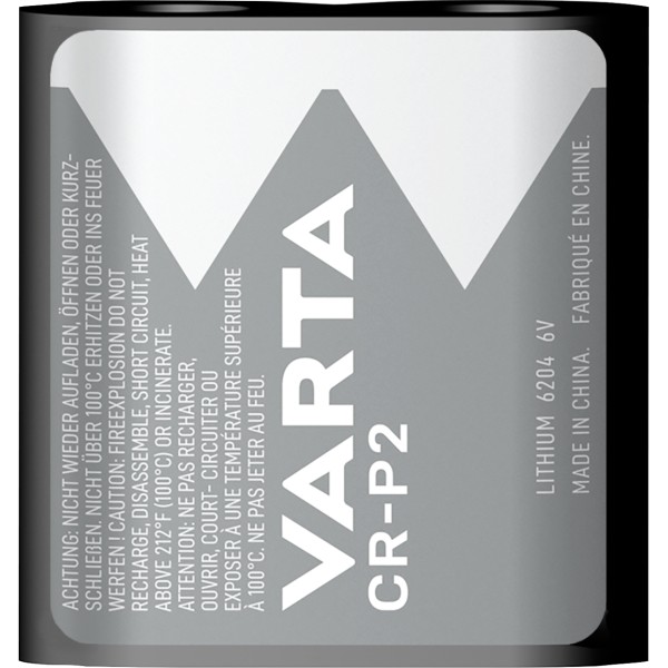 Lithium-Batterie VARTA ''Photo'' CRP2, 6V