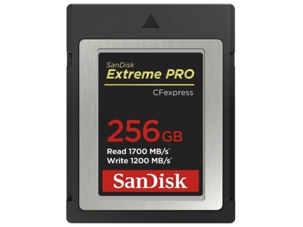 SanDisk CF Express Extreme PRO 256GB R1700MB/W1200MB SDCFE-256G-GN4NN