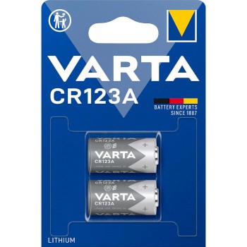 Lithium-Batterie CR123A 3 V 2-Blister