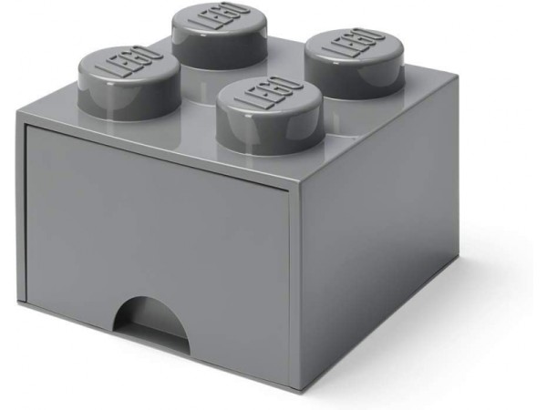 LEGO Storage Brick Schublade 4 DUNKELGRAU (40051754)