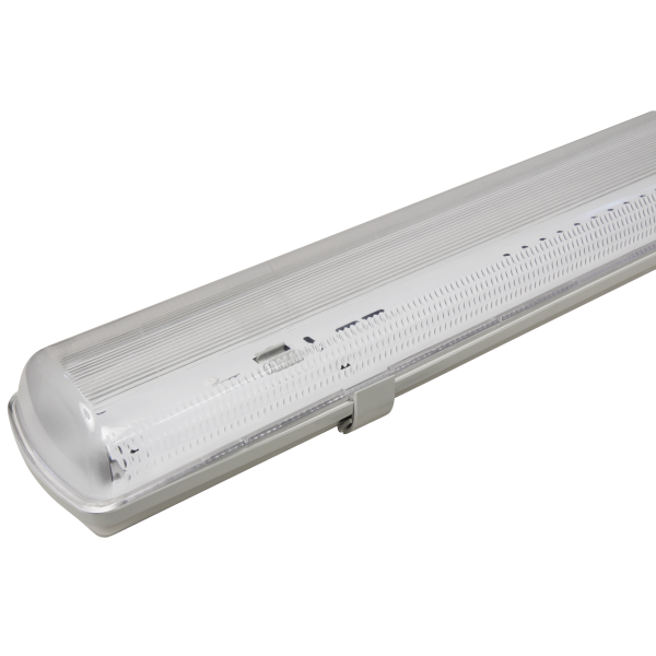 Feuchtraumleuchte 120cm für 2 LED Röhren, IP65