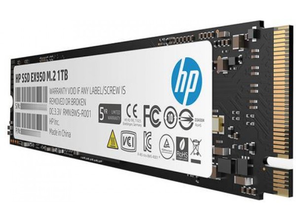 HP SSD 1TB M.2 S-ATA NVMe EX950 Retail 5MS23AA#ABB