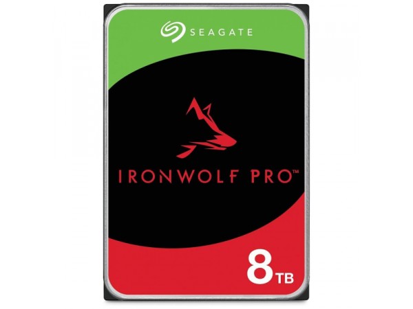 Seagate IronWolf Pro HDD 8TB 3,5 SATA - ST8000NT001