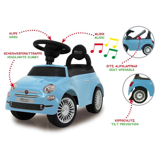 Rutscher Fiat 500 blau