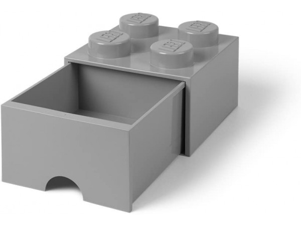 LEGO Storage Brick Schublade 4 GRAU (40051740)