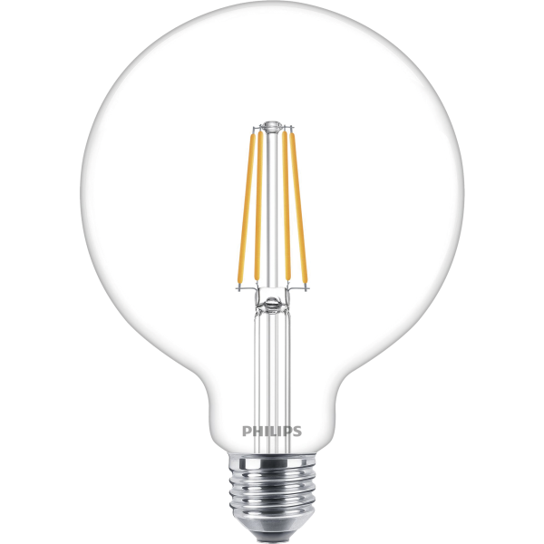 LED Filament-Glühlampe Philips ''Value'', E27, 5,9W, 2700K, 806lm, 230V, dimmbar