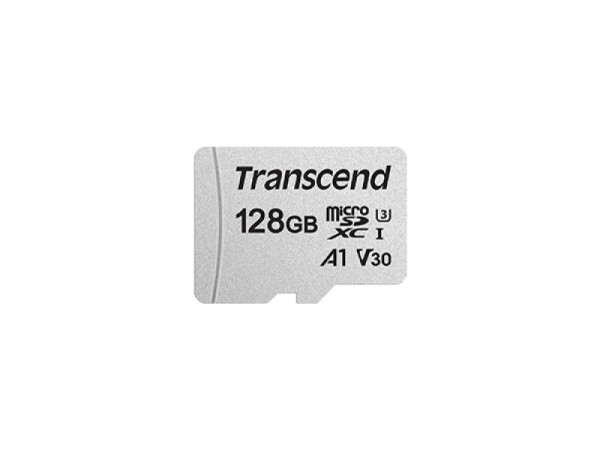 Transcend MicroSD/SDHC Card 128GB USD300S-A w/Adapter TS128GUSD300S-A