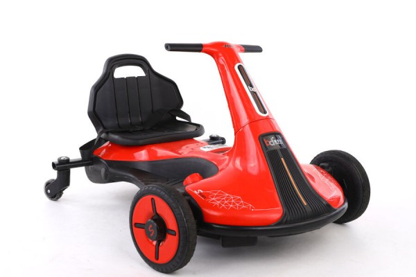 Elektro Kinderfahrzeug Drift-Cart mit 12V - 2x45W Motoren mit Musik