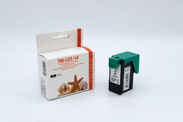 18C2090E, Refillpatrone schwarz, Lexmark kompatibel - 15ml