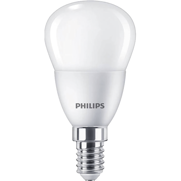 LED-Tropfenlampe Philips ''CorePro'', E14, 5W, 2700K, 470lm, 230V