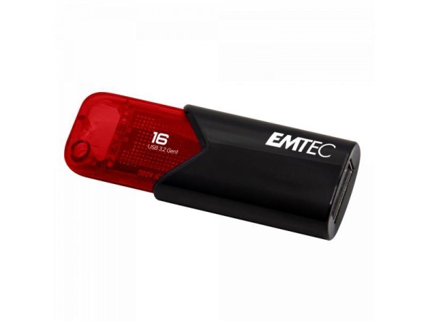 USB FlashDrive 16GB EMTEC B110 Click Easy (Rot) USB 3.2 (20MB/s)