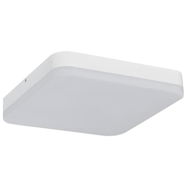 LED Deckenleuchte, 1600lm,3000K,25W,warmweiß,IP44, 280x280x51mm, Bewegungsmelder