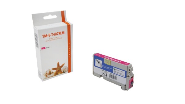 C13T07U340, Tintenpatrone magenta, Epson kompatibel - 14,7ml