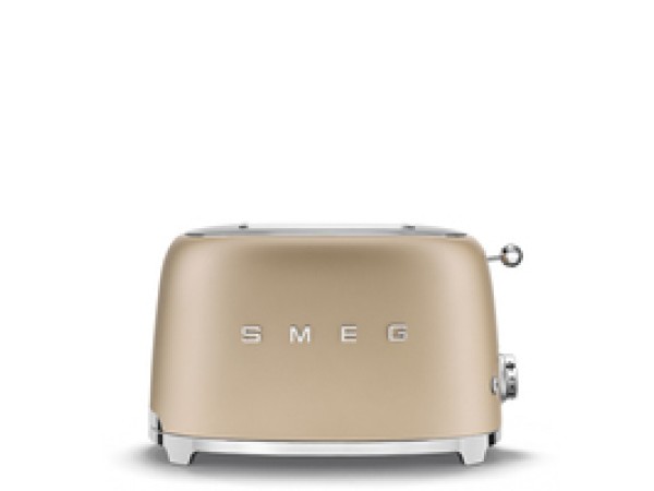 Smeg Toaster 2 Schlitze 50\'s Style Gold TSF01CHMEU