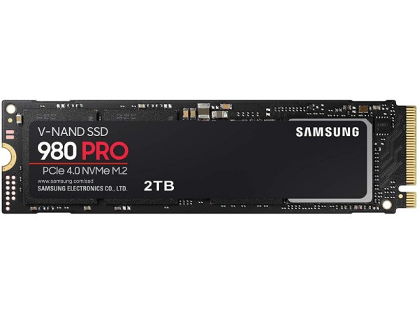 Samsung SSD M.2 2TB 980 PRO NVMe PCIe 4.0 x 4 retail MZ-V8P2T0BW