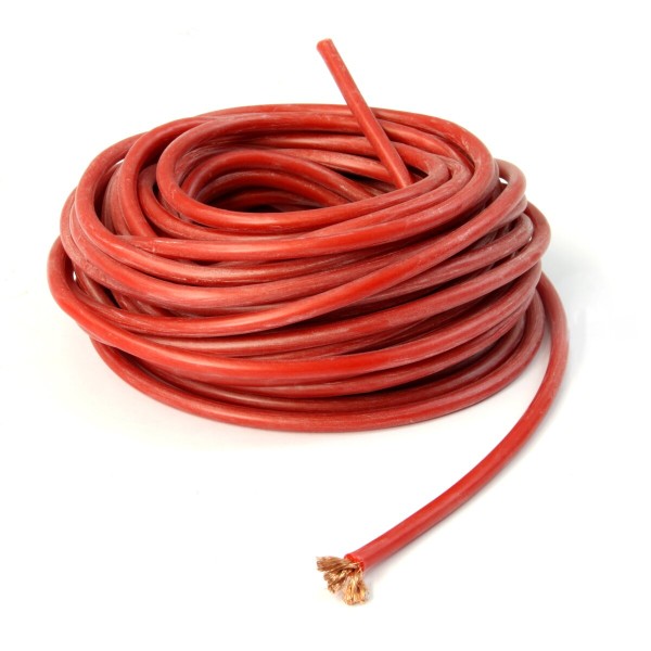 Kabel Silikon 4,0 mm² 10 m rot