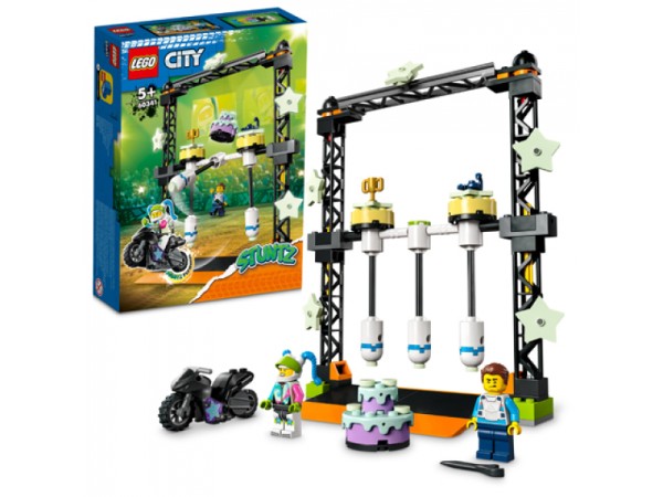 LEGO City - Stuntz Umstoß-Stuntchallenge (60341)