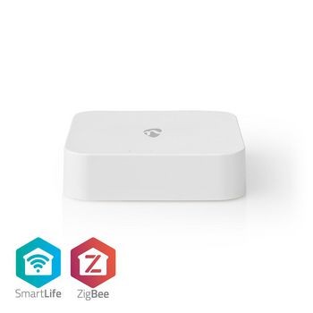 SmartLife Gateway | Zigbee 3.0 | 40 Geräte | Stromversorgung über USB | Android? / IOS | Weiss