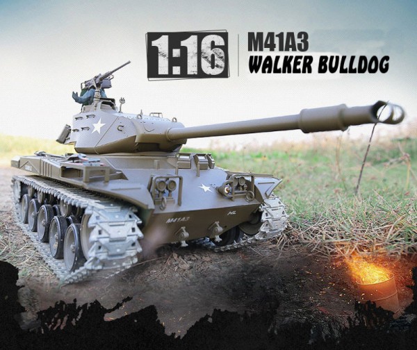 RC Panzer "M41 A3 Walker Bulldog"