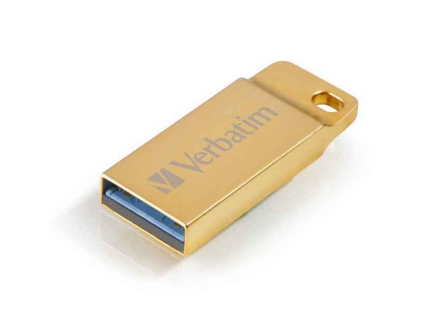 Verbatim Metal Executive - 16GB USB 3.0 Gold USB Stick 99104