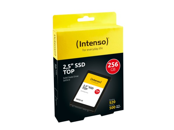 SSD Intenso 2.5 Zoll 256GB SATA III Top