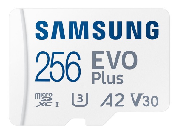 Samsung EVO Plus microSD 256GB 2024 inkl. SD MB-MC256SA/EU