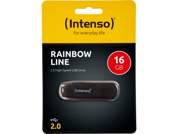 USB FlashDrive 16GB Intenso RAINBOW LINE Blister