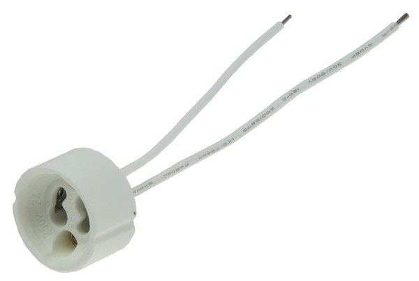 GU10 Lampenfassung / max 230V/100W, 11cm Kabel