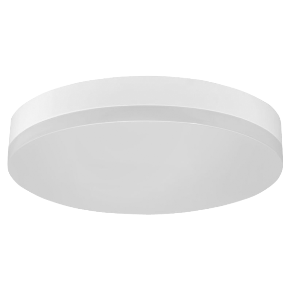 LED Deckenleuchte, 1.600lm, 3000K, 24W, warmweiß, IP44, 280x53mm, Bewegungsmelder