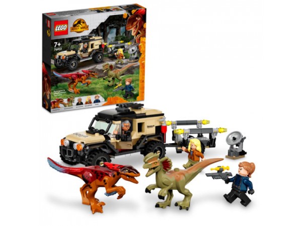 LEGO Jurassic World - Pyroraptor & Dilophosaurus Transport (76951)