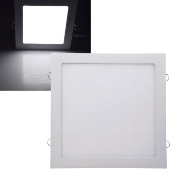 LED Licht-Panel "QCP-30Q", 30x30cm - 230V, 24W, 2200 Lumen,4200K /neutralweiß