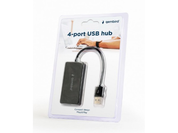 Gembird 4 Port USB-Hub - UHB-U2P4-04