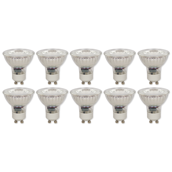 LED-Strahler McShine ''MCOB'' GU10, 3W, 250 lm, warmweiß, 10er-Pack