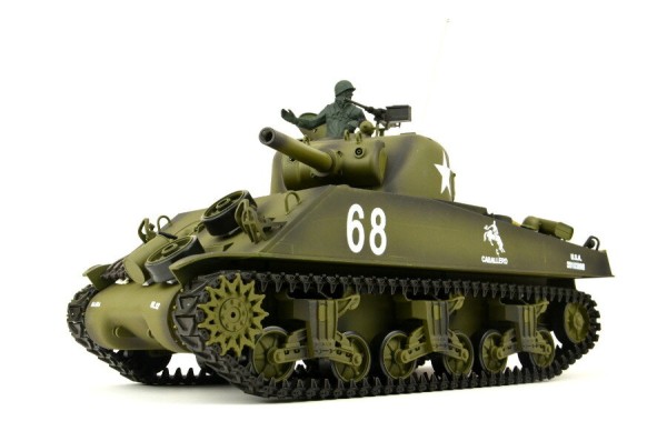 RC Panzer "M4 A3 Sherman" - Metallgetriebe