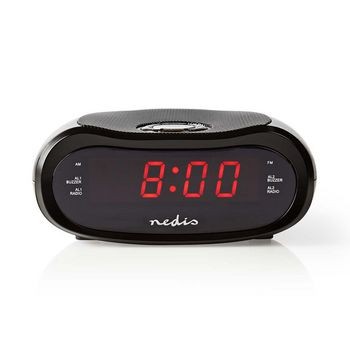 Digital-Wecker-Radio | LED-Anzeige | Zeitprojektion | AM / FM | Snooze-Funktion | Sleep Timer | Anza