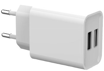 Stecker-Netzteil mit USB "CTN-0520 Duo"