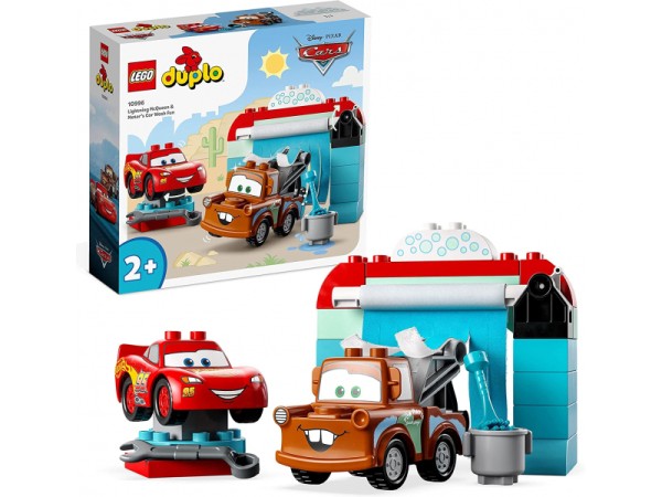 LEGO duplo - Cars Lightning McQueen und Mater in der Waschanlage (10996)