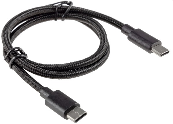 USB-Kabel USB-C auf USB-C 0,5m / Stecker/Stecker, 5-20V, max 60W / 3A