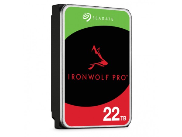 Seagate IronWolf Pro 3.5 HDD 22TB 7200 RPM 512MB ST22000NT001