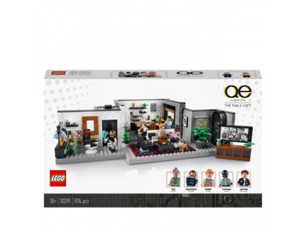 LEGO Creator - Queer Eye - Das Loft der Fab 5 (10291)