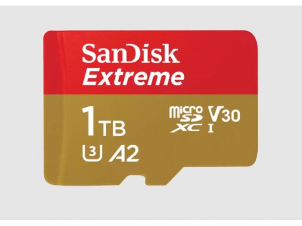 SanDisk MicroSDXC Extreme 1TB - SDSQXAV-1T00-GN6MA