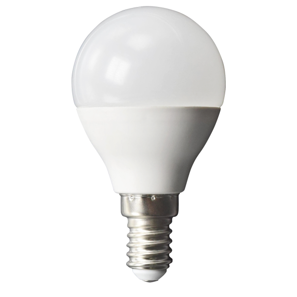 LED Tropfenlampe McShine, E14, 6W, 480lm, 160°, 3000K, warmweiß, Ø45x78mm